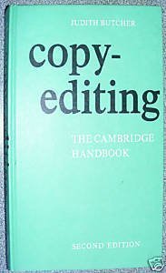 Copy-editing:The Cambridge Handbook