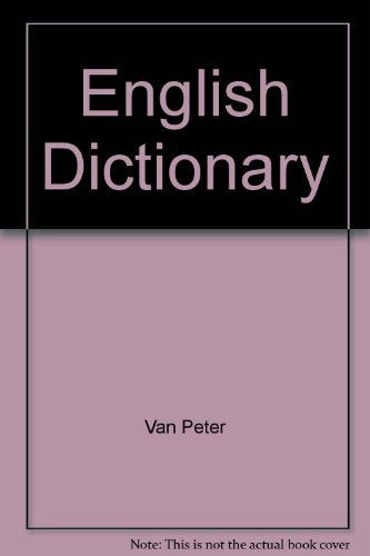 ENGLISH DICTIONARY LARGE
