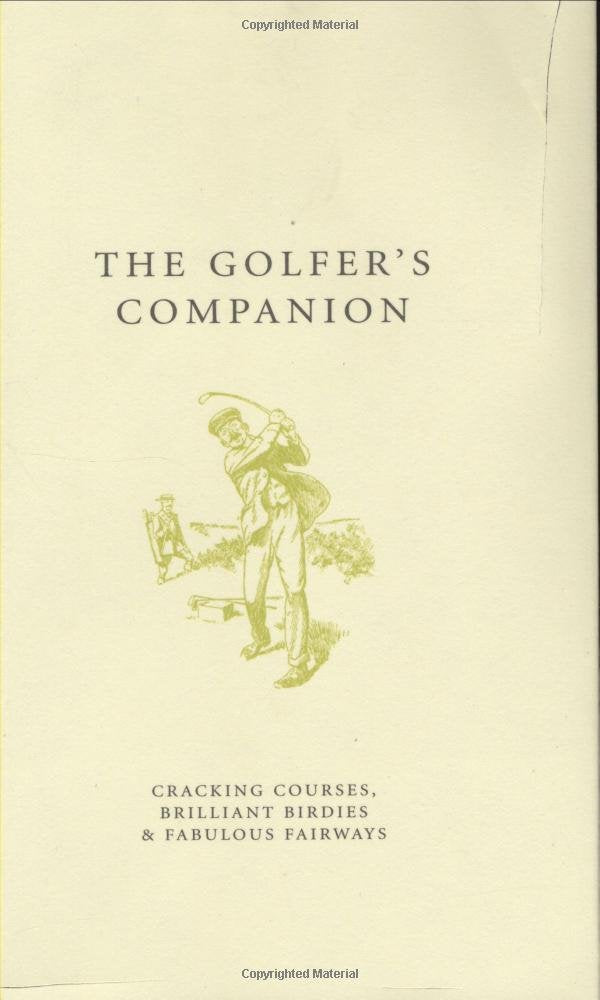 The Golfer's Companion (The Companion Series)
