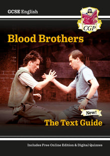 GCSE English Text Guide - Blood Brothers includes Online Edition & Quizzes: for the 2025 and 2026 exams (CGP GCSE English Text Guides)