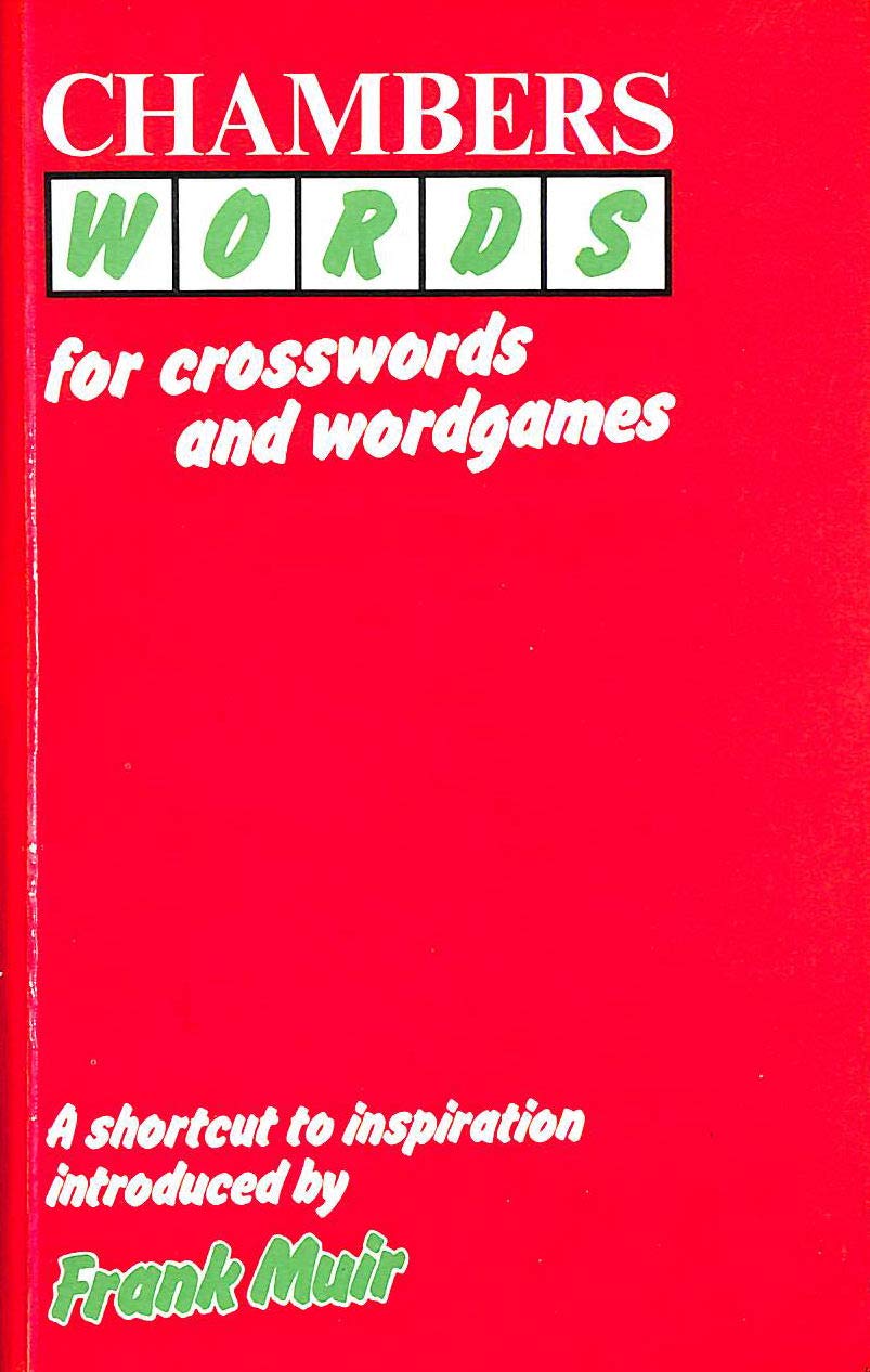 Chambers Words for Crosswords and Wordgames