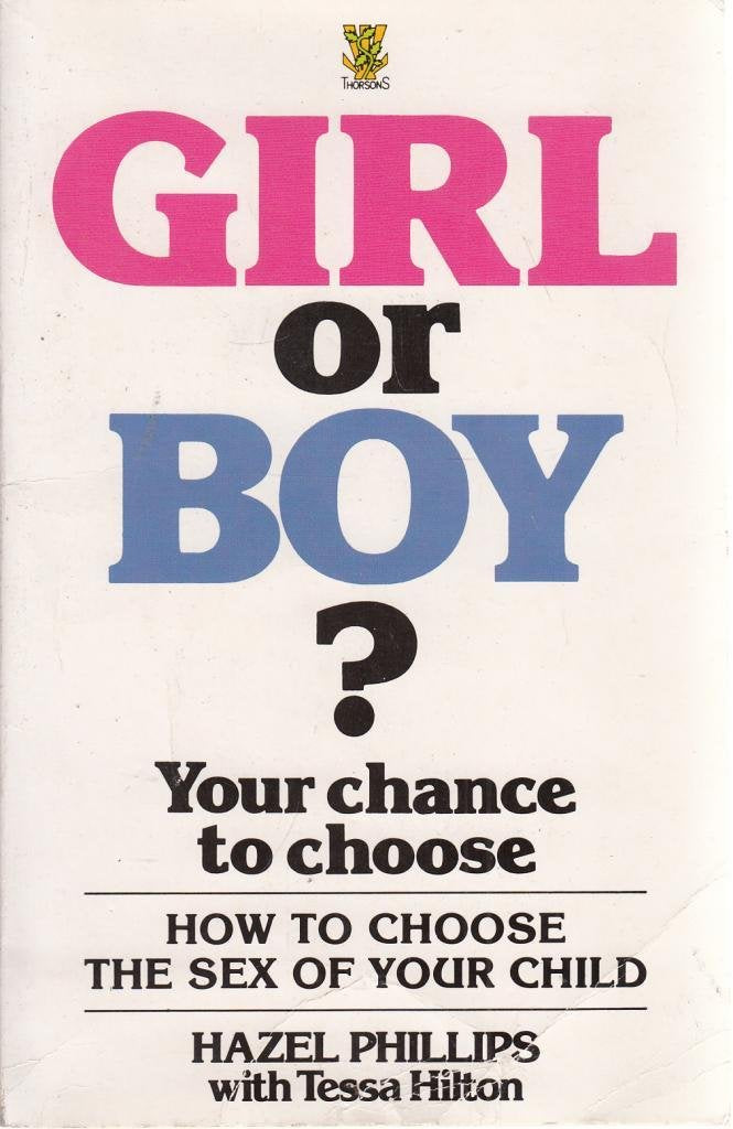 Girl Or Boy: Your Chance to Choose