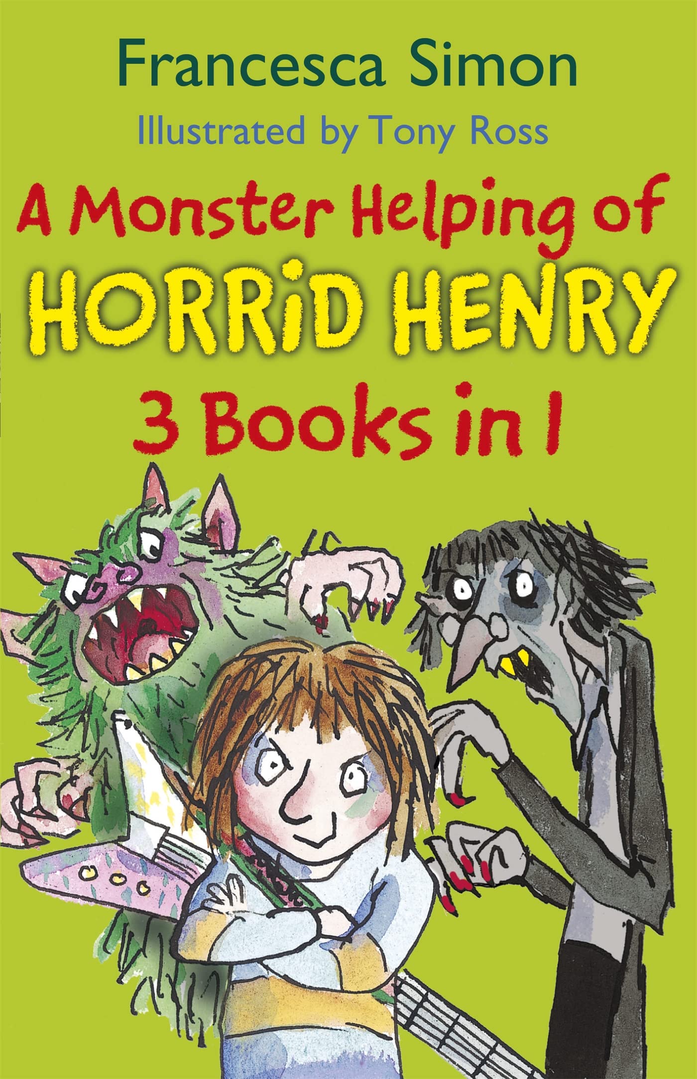 A Monster Helping of Horrid Henry 3-in-1: Horrid Henry Rocks/Zombie Vampire/Monster Movie