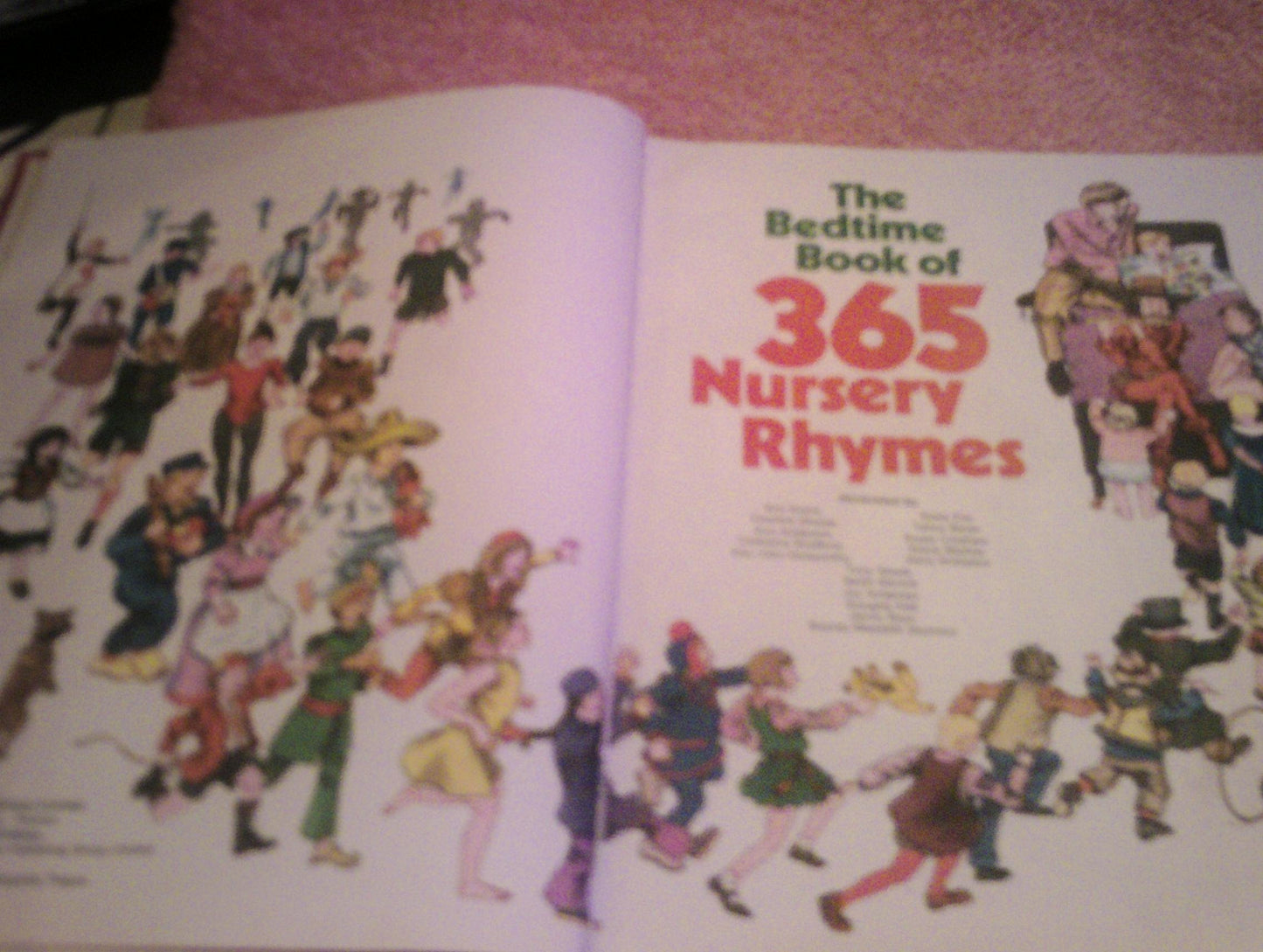 The Bedtime Book of 365 Nursery Rhymes