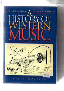 A History of Western Music 5e (ISE) (Paper)