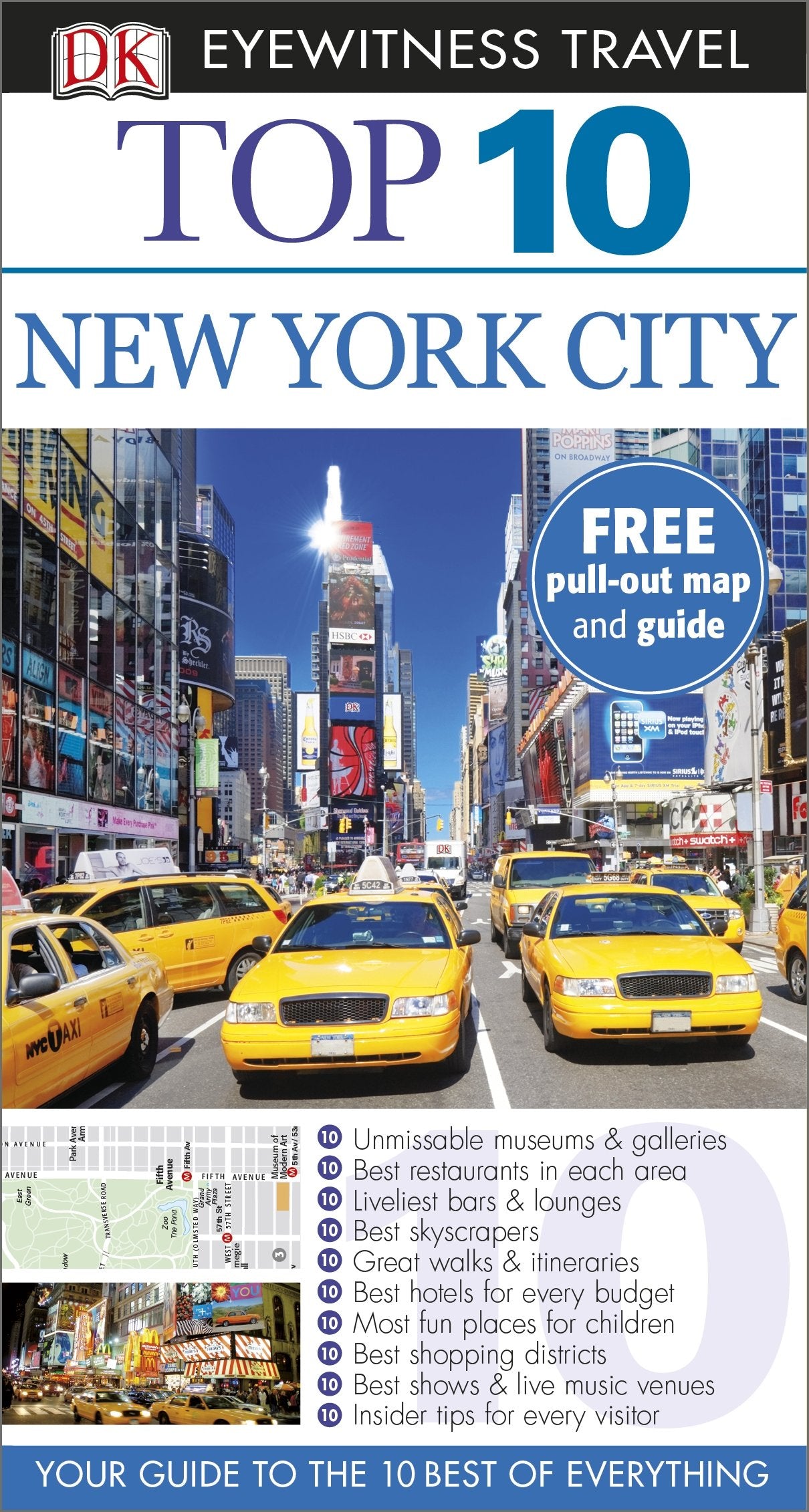 DK Eyewitness Top 10 Travel Guide: New York City: Eyewitness Travel Guide 2014