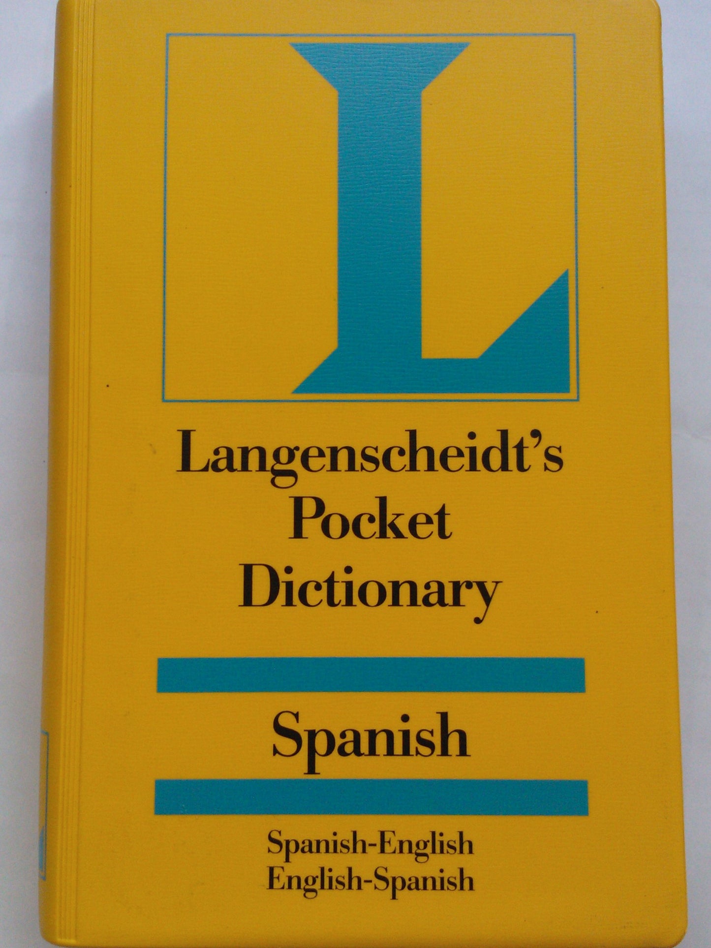 Langenscheidt's Pocket Spanish - English Dictionary