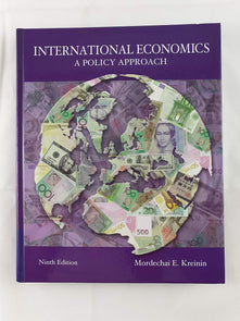 International Economics: A Policy Approach