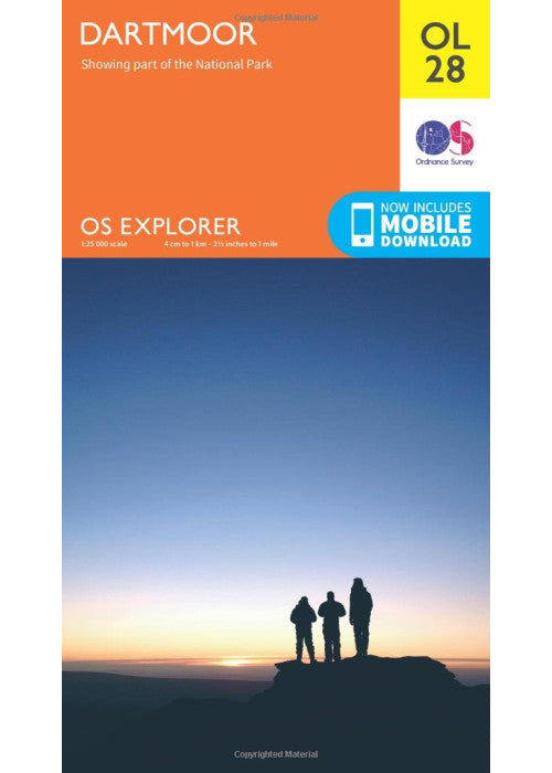 OS Explorer OL28 Dartmoor (OS Explorer Map)