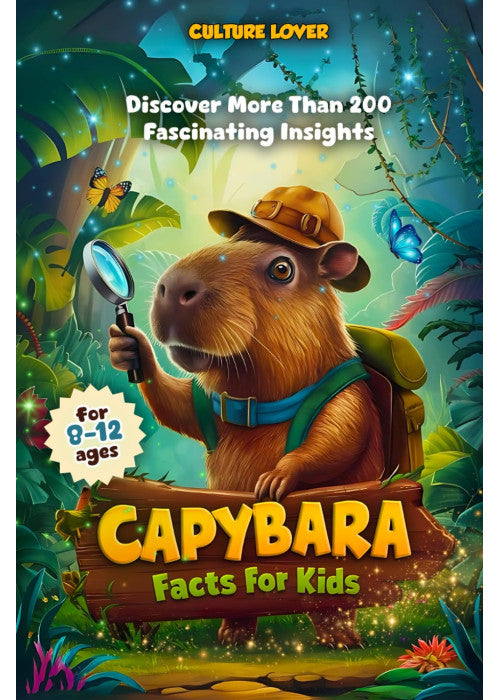 Capybara Facts for Kids: Discover More Than 200 Fascinating Insights: 1 (Capybara Books)