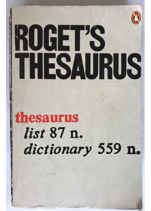 Roget's Thesaurus of English Words And Phrases