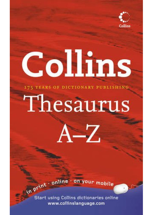 Collins Thesaurus A-Z: Home Edition