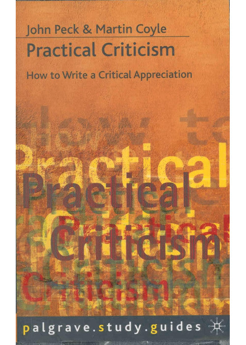 Practical Criticism (Palgrave Study Skills)