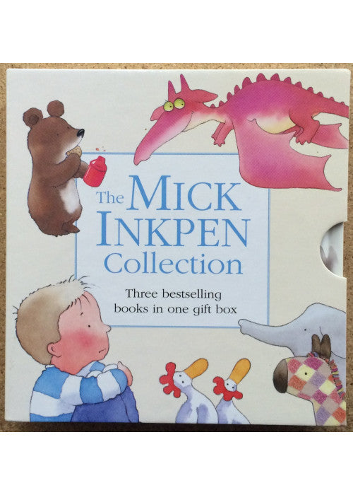 Mick Inkpen 3 copy Slipcase Library (TESCO) Bear / This is My Book / We are Wearing out the Naughty Step) Mind Hardbacks