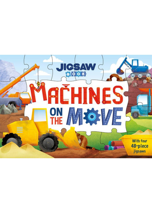 Jigsaw Book: Machines on the Move