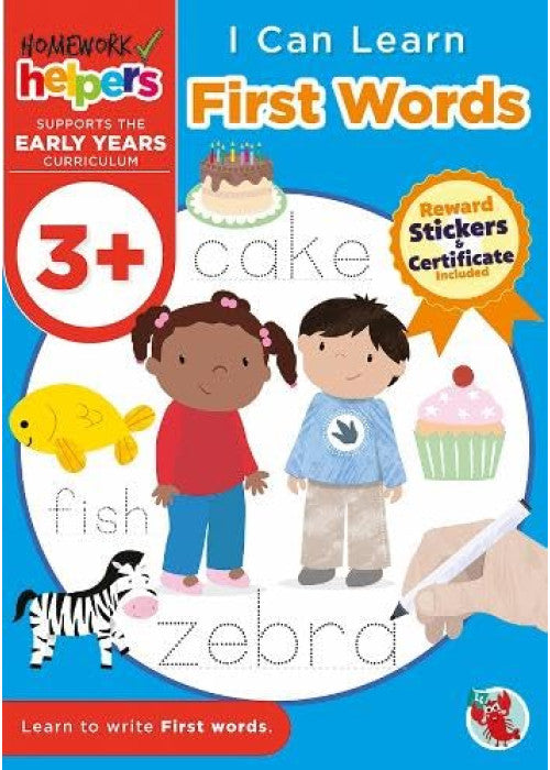 Home Learning: 3+ I Can Learn First Words