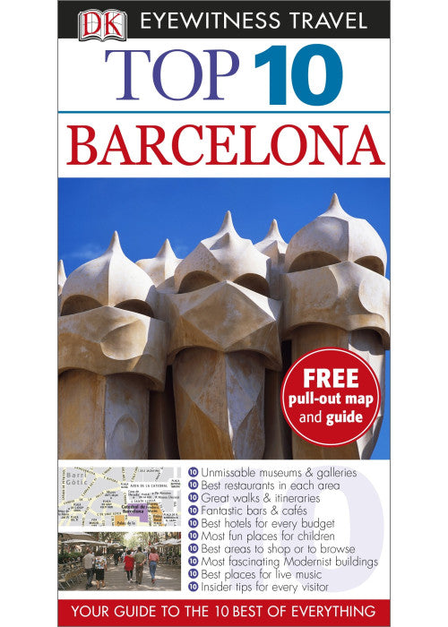 DK Eyewitness Top 10 Travel Guide: Barcelona: Eyewitness Travel Guide 2015