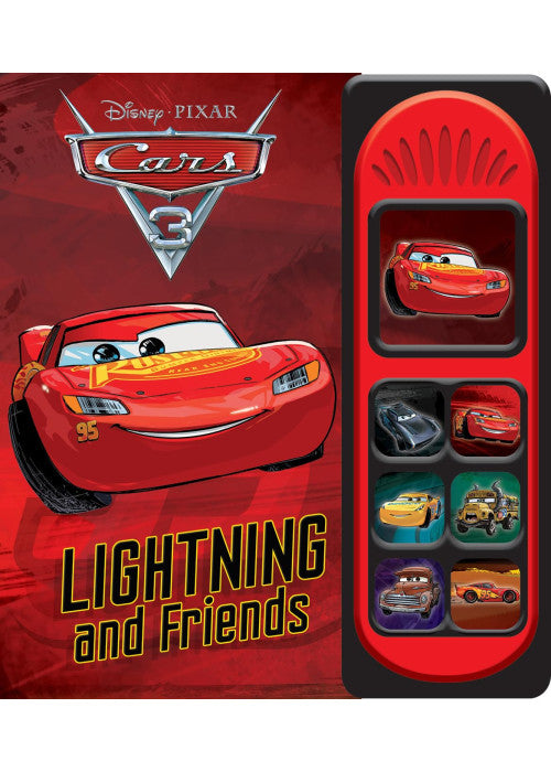 Disney Pixar Cars 3 - Lightning McQueen and Friends Little Sound Book - Play-a-Sound - PI Kids (Play-A-Song)