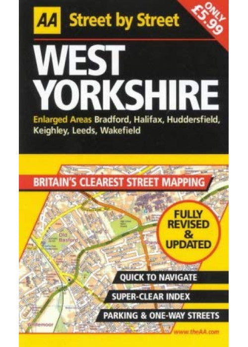 AA Street by Street West Yorkshire