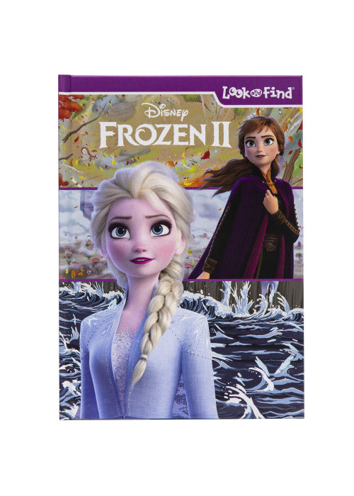 Disney Frozen 2 Elsa, Anna, Olaf, and More! - Look and Find Activity Book - PI Kids