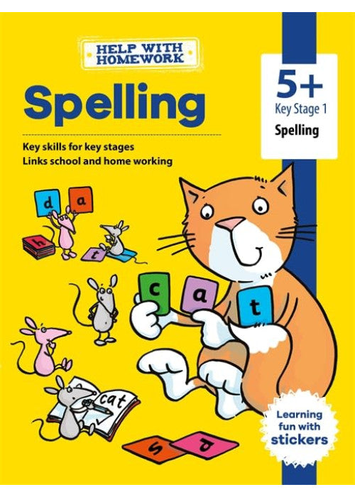 Help With Homework: 5+ Spelling (Essential Workbks HWH Xtra PG3)