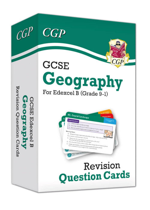 GCSE Geography Edexcel B Revision Question Cards: for the 2026 and 2027 exams (CGP Edexcel B GCSE Geography)