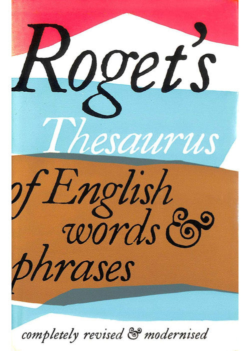 Thesaurus of English Words and Phrases