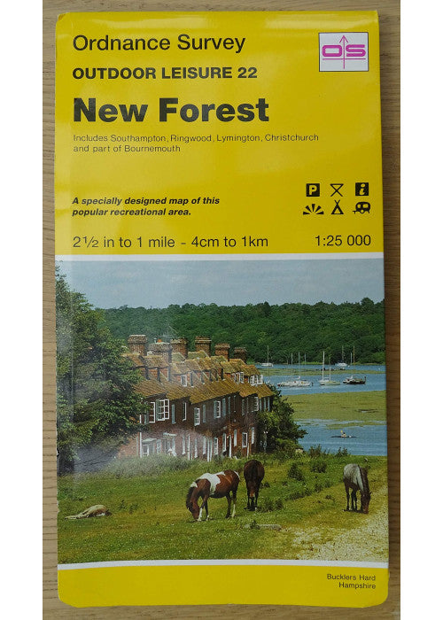 New Forest (Sheet 22) (Outdoor Leisure Maps)