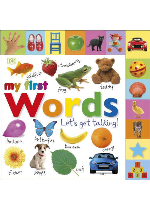 My First Words Let's Get Talking (My First Tabbed Board Book)