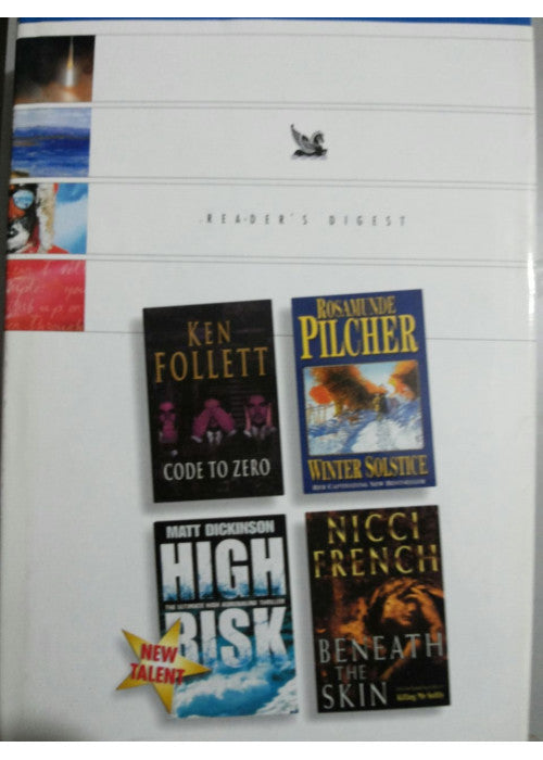 Reader's Digest Condensed Books: Code To Zero, Winter Solstice, High Risk, Beneath the Skin