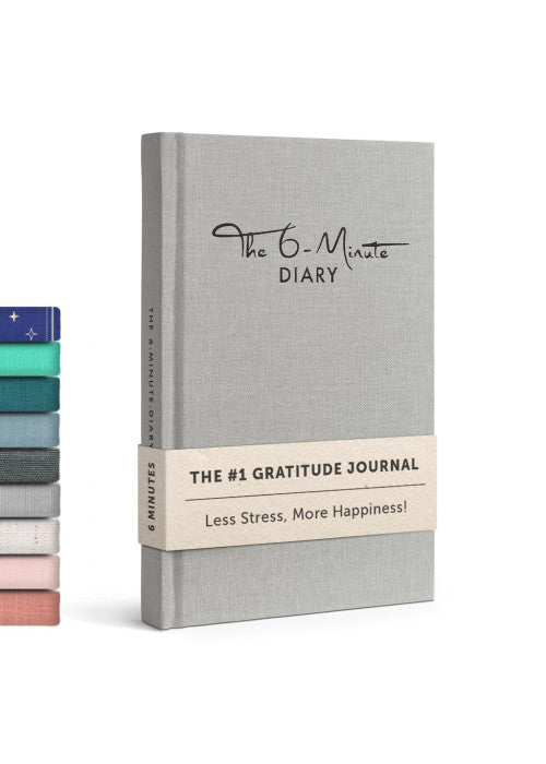 6-Minute Diary 3-Million-Copy Bestseller Gratitude Journal for Men & Women – Guided Mental Health Journal Based on Positive Psychology – Daily Manifestation Diary for Self-Care & Mindfulness