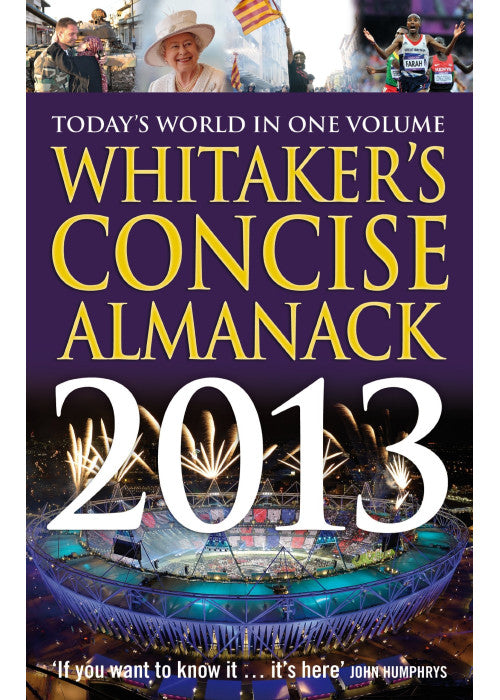 Whitaker's Concise Almanack 2013