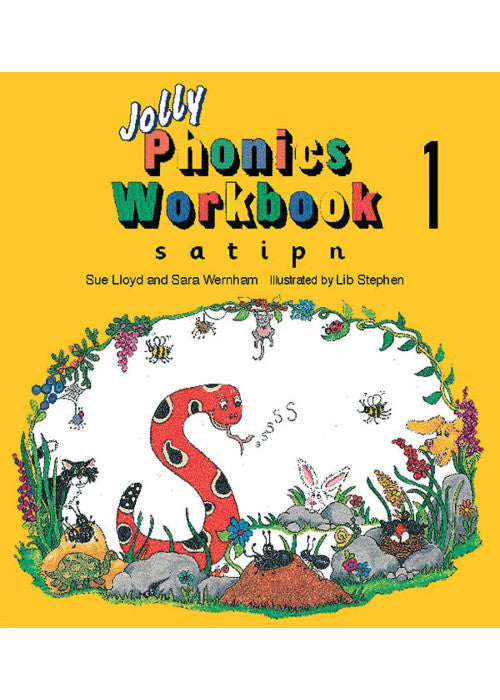 Jolly Phonics Workbook 1: in Precursive Letters (British English edition) (Jolly Phonics Workbooks, set of 1β7)