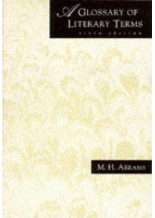 A Glossary of Literary Terms