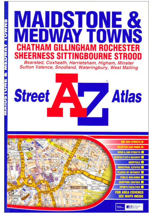 Maidstone and Midway Towns Street Atlas