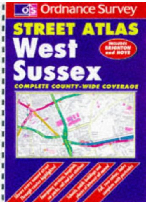 Ordnance Survey West Sussex Street Atlas