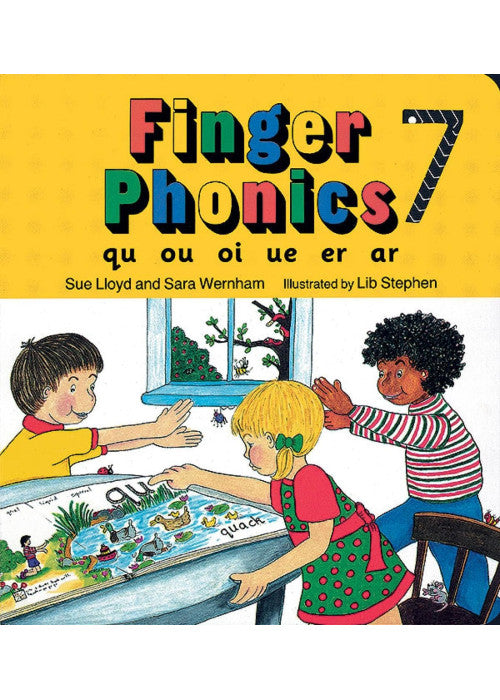 Finger Phonics Book 7: in Precursive Letters (British English edition) (Finger Phonics set of books 1β7)