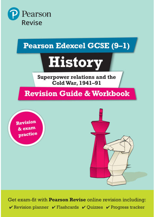 Pearson REVISE Edexcel GCSE History Superpower relations and the Cold War Revision Guide incl. online revision and quizzes - for 2026, 2027 exams