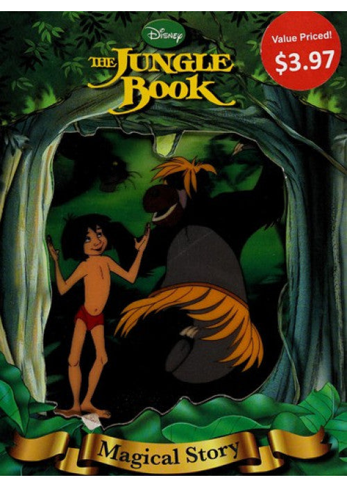 Disney's Jungle Book Magical Story with Lenticular Front Cover