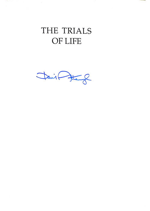 The Trials of Life: A Natural History of Animal Behaviour