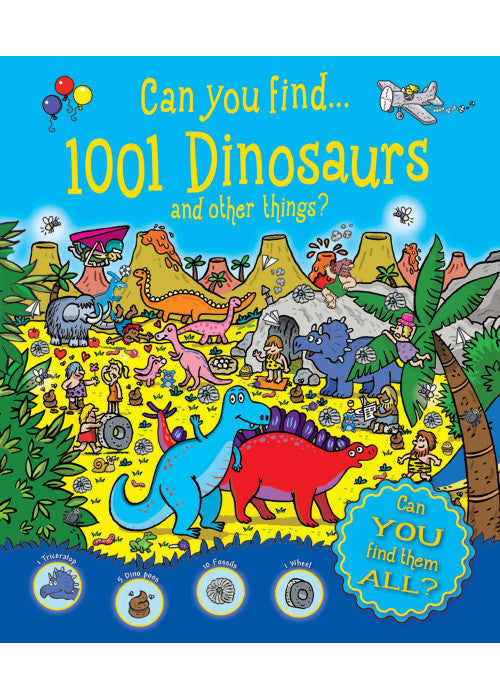 Can You Find 1001 Dinosaurs and Other Things? (Who's Hiding?)
