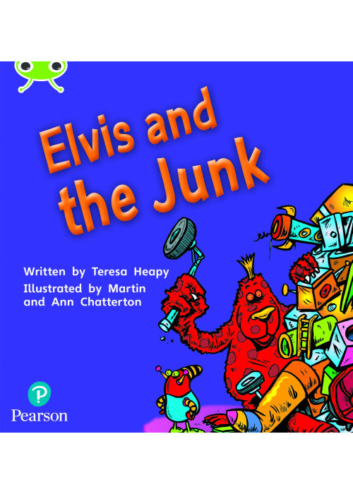 Bug Club Phonics - Phase 4 Unit 12: Elvis and the Junk (Phonics Bug)
