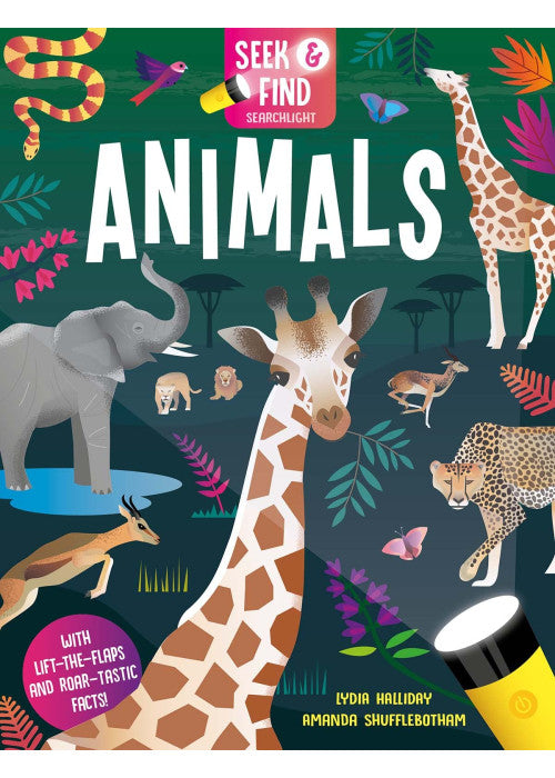 Seek and Find Animals (Seek and Find-Magic Searchlight Books)