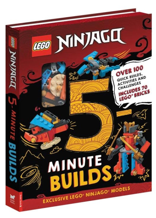 LEGO® NINJAGO®: Five-Minute Builds (with 70 LEGO bricks) (LEGO® 5-Minute Builds Activity Box)