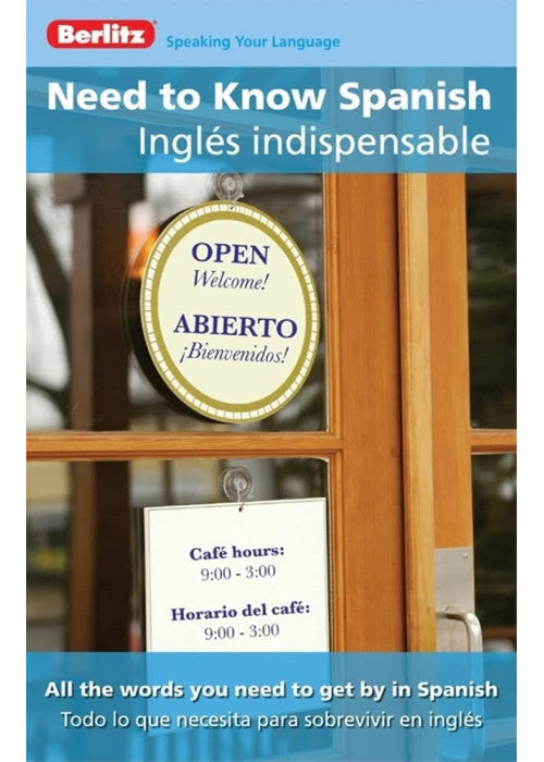 Berlitz Language: Need To Know Spanish