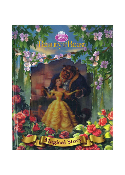 Disney's Beauty and the Beast Magical Story with Lenticular Front Cover