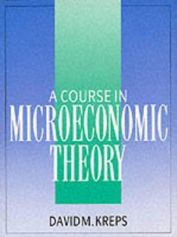 Course Microeconomic Theory