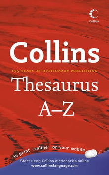 Collins Thesaurus A-Z: Home Edition