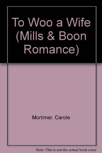 To Woo a Wife (Presents S.)