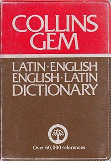 Latin-English, English-Latin Dictionary (Gem Dictionaries)
